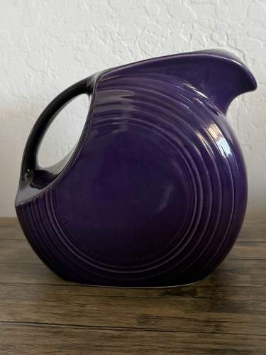 Fiesta large disk pitcher - large,